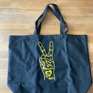 NEW Peace, Love & Equality for All tote